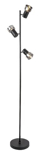 Rábalux 74279 Hatice,beltéri minimál álló E14 3xMAX15W H150cm Beltéri lámpa Állólámpa IP20 fekete üveg - Image 8
