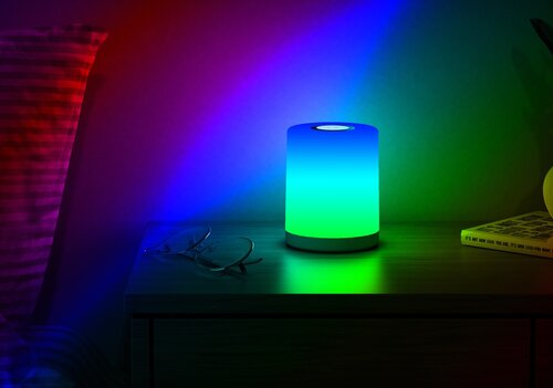 Rábalux 74209 Tipy,beltéri modern asztali LED0,8W H11,5cm RGB Beltéri lámpa Dekor IP20 fehér műanyag - Image 3