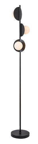 Rábalux 74223 Jules,beltéri indusztriális álló G9 3xMAX5W H160cm Beltéri lámpa Állólámpa IP20 fekete üveg - Image 8