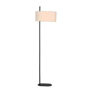 Rábalux 74240 Narmin,beltéri skandináv álló E27 1xMAX40W H152cm Beltéri lámpa Állólámpa IP20 matt fekete textil