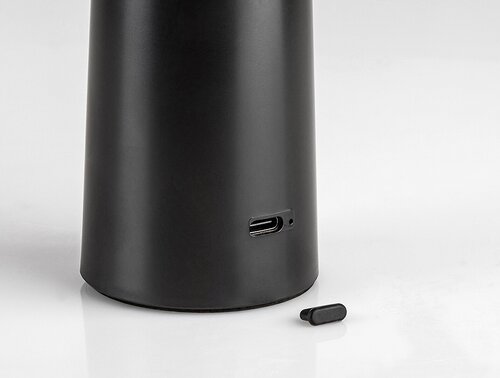 Rábalux 77147 Polperro,kültéri skandináv asztali,LED3W,H21cm,fekete kültéri lámpa dekor világítás IP20 fekete műanyag - Image 7
