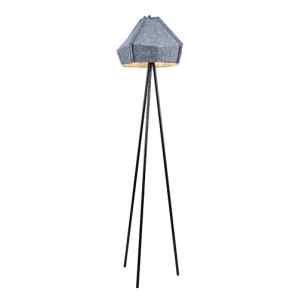 Rábalux 74000 Lomiro,beltéri modern álló E27 1xMAX40W H157cm Beltéri lámpa Állólámpa IP20 szürke filc