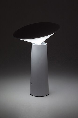 Rábalux 77146 Polperro,kültéri skandináv asztali LED 3W,H21cm,fehér kültéri lámpa dekor világítás IP20 fehér műanyag - Image 6