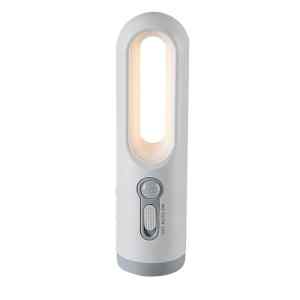 Rábalux 76108 Radko,beltéri modern dekorlámpa LED0,8W H17cm Beltéri lámpa Mozgásérzékelős IP20 fehér műanyag
