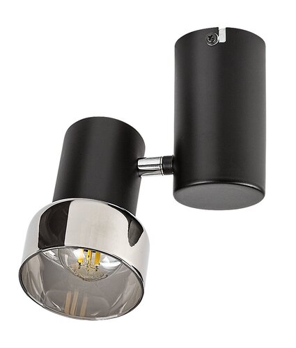 Rábalux 73052 Hatice,beltéri minimál mennyezeti E14 1xMAX15W L15,5cm Beltéri lámpa Spotlámpa IP20 fekete üveg - Image 10