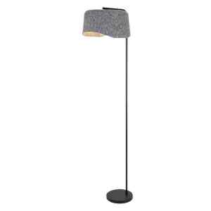 Rábalux 74019 Farelia,beltéri modern álló E27 1xMAX10W H175cm Beltéri lámpa Állólámpa IP20 fekete filc