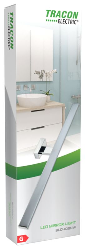TRACON BL0612NW LED tükörvilágító lámpa 230VAC, 50Hz, 12W, 4000K, 860lm, IP44, EEI=G - Image 3