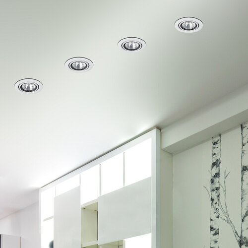 Rábalux 1091 Spot minimál relight beltéri ráépíthető és beépíthető lámpa GU5.3 12V 1x MAX 50W IP20 fehér - Image 3