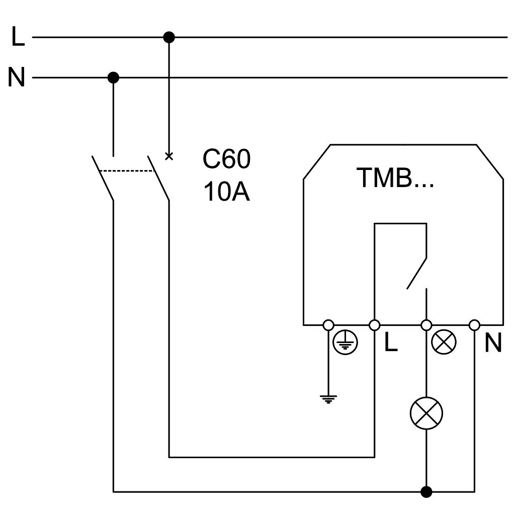 Tracon TMB-118 Mozgásérzékelő,fali,sarokelemmel,fehér 230V,50Hz,360°,1-12m,10s-15min,3-2000lux,IP44 - Image 2