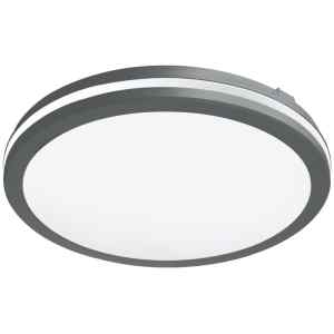 Tracon MFKA20CCT LED mennyezeti lámpa színhőállító kapcsolóval,antracit 230V,50Hz,20W, 2000lm, 3000K/4000K/6500K, IP65,D=200mm,EEI=F