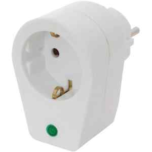 Tracon ESPD-SOCKET Csatlakozóaljzat túlfeszültségvédelemmel max.16A, 250VAC, 3680W, SCHUKO, Uc:275V, Uoc:6kV, Up:2kV