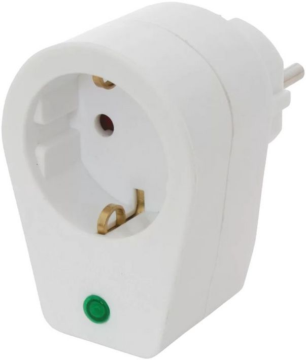 Tracon ESPD-SOCKET Csatlakozóaljzat túlfeszültségvédelemmel max.16A, 250VAC, 3680W, SCHUKO, Uc:275V, Uoc:6kV, Up:2kV