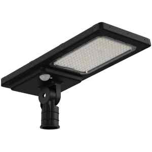Tracon LSLSH60W Napelemes Hibrid LED utcai világítótest mozgásérzékelővel 60 W, 4000 K, 9600 lm, IP65, 12,8 V, 12 Ah