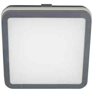 Tracon MFKNA18CCT LED mennyezeti lámpa színhőállító kapcsolóval,antracit 230V,50Hz,18W, 1850lm, 3000K/4000K/6500K, IP65,D=220mm,EEI=F