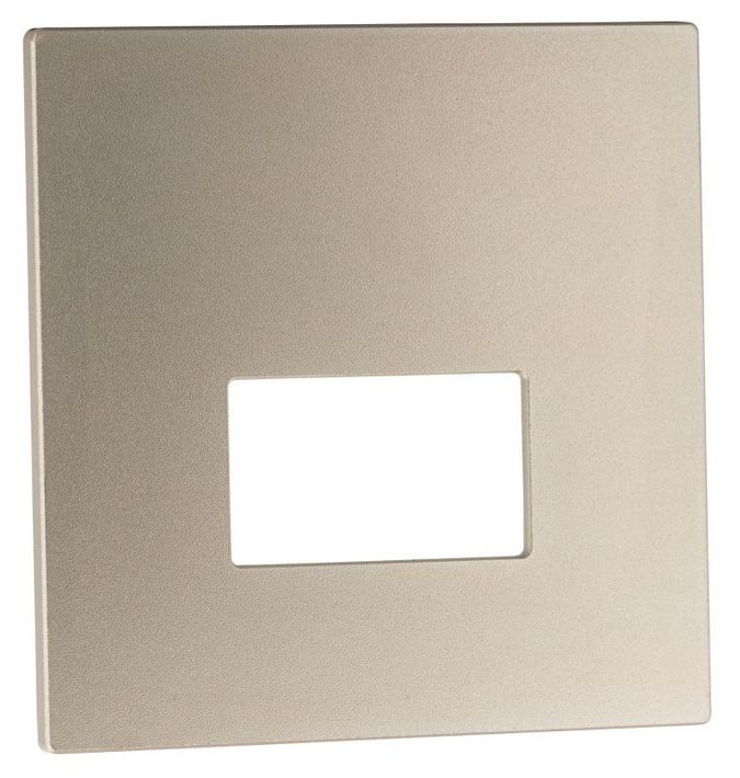 Tracon LVS03S Mágneses előlap LVS03 süllyesztett világítótesthez, ezüst 86,5x86,5x2mm