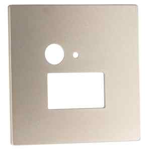 Tracon LVS03MS Mágneses előlap LVS03M süllyesztett világítótesthez, ezüst 86,5x86,5x2mm