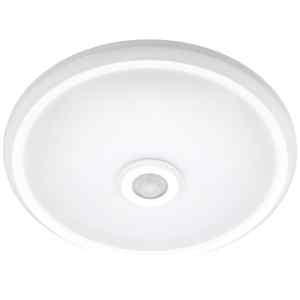 Tracon MFMI20W Mozgásérzékelős kerek fali lámpatest, fehér 230 VAC, 20 W, 360°, 6 m, 10 s-3 min, 1800 lm, EEI=G
