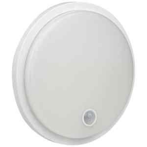 Tracon SLKS15W Mozgásérzékelős kerek fali lámpatest 230VAC, 15W, 140°, 2-9m, 10s-5m, 4500K , IP65, 1500lm, EEI=F