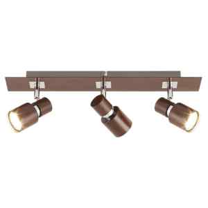 Rábalux 6007 Merkur beltéri spotlámpa, GU10 3x MAX 50W, IP20, wenge
