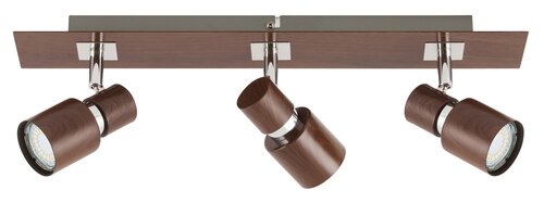 Rábalux 6007 Merkur beltéri spotlámpa, GU10 3x MAX 50W, IP20, wenge - Image 2