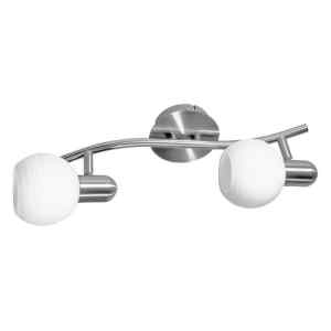 Rábalux 6342 Aurel modern beltéri spotlámpa E14 2x MAX 40W IP20 szatin króm