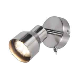 Rábalux 3183 Blake modern beltéri spotlámpa GU10 1x MAX 50W IP20 szatin króm