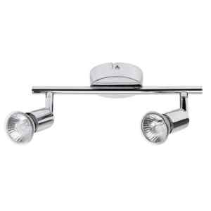 Rábalux 6046 Norton hagyományos beltéri spotlámpa GU10 2x MAX 50W IP20 króm