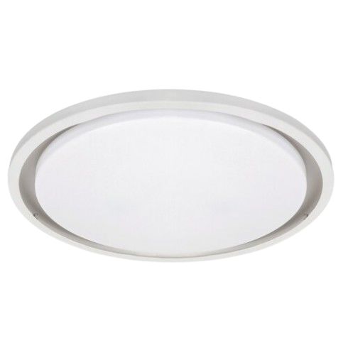 Rábalux 2515 Brady LED Mennyezeti Lámpa 24W 1680lm Melegfehér 3000K Ø50cm Fehér IP20 – Modern