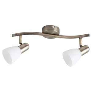 Rábalux 6307 Soma klasszikus beltéri spotlámpa E14 2x MAX 40W IP20 bronz