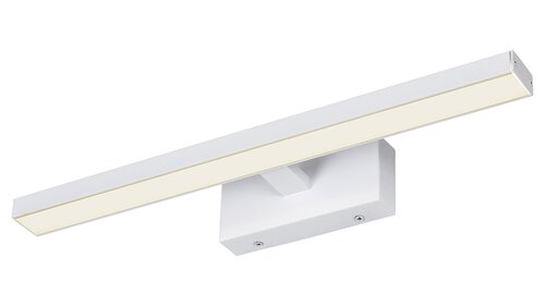 Rábalux 5783 Spencer – Fürdőszobai LED fali lámpa 12W, 820 lm, IP44, Meleg fehér 3000 K, Matt fehér modern világítás