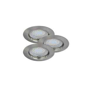 Rábalux 1163 Lite hagyományos beltéri ráépíthető és beépíthető lámpa GU10 1x MAX 50W IP44/ IP40 szatin króm