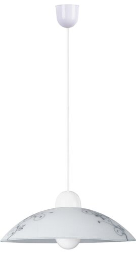 Rábalux 1848 Bloomy hagyományos beltéri függeszték E27 1x MAX 60W IP20 fehér
