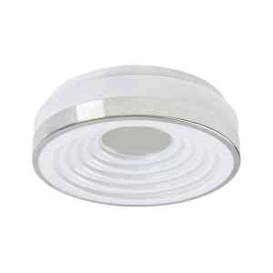 Rábalux 5697 Polina – LED Mennyezeti Lámpa 24W, 1510 lm, Meleg Fehér 3000K, Króm‑Opál Dizájn