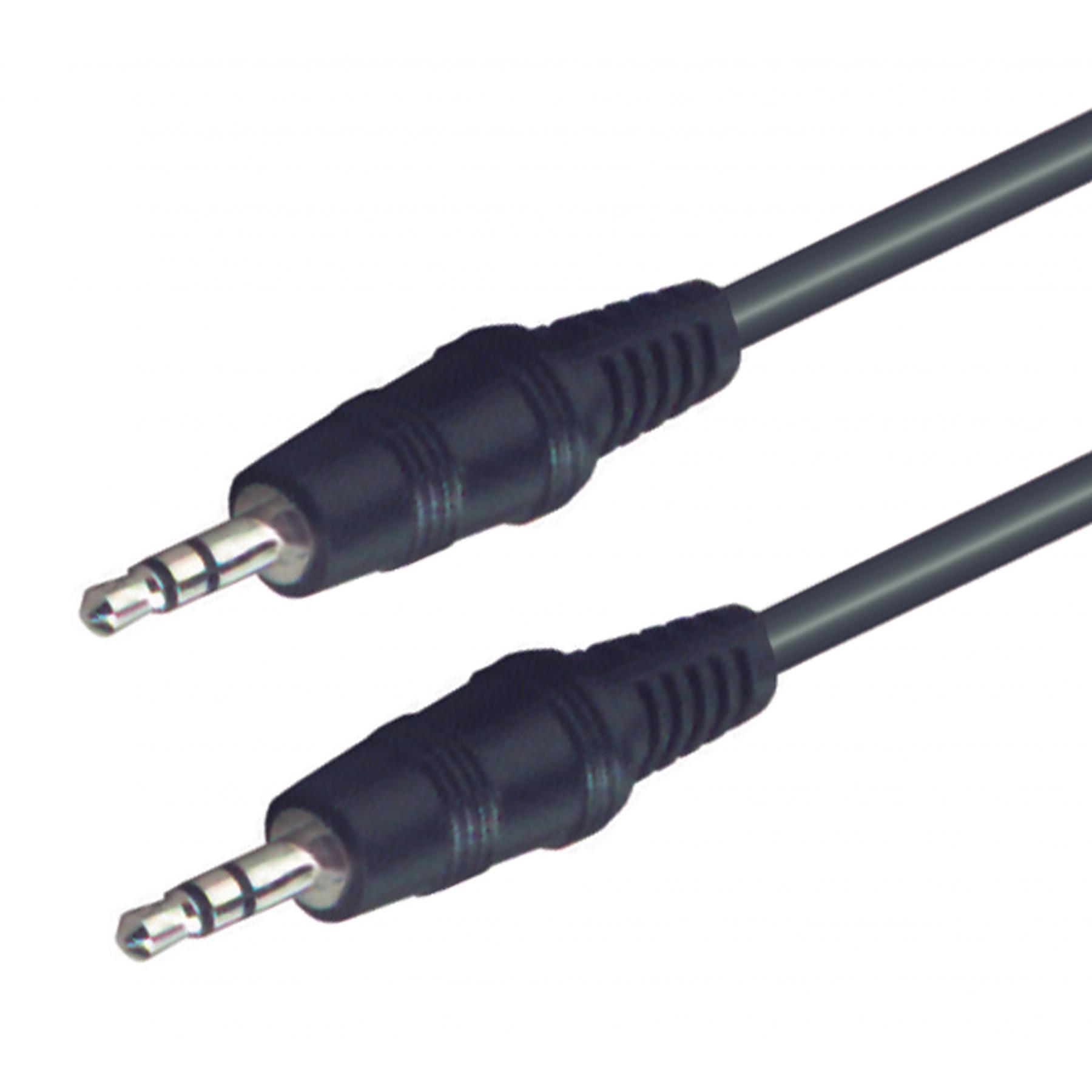 Home A 51X audió kábel, 3,5 mm sztereó dugó-3,5 mm sztereó dugó, 1,5 m