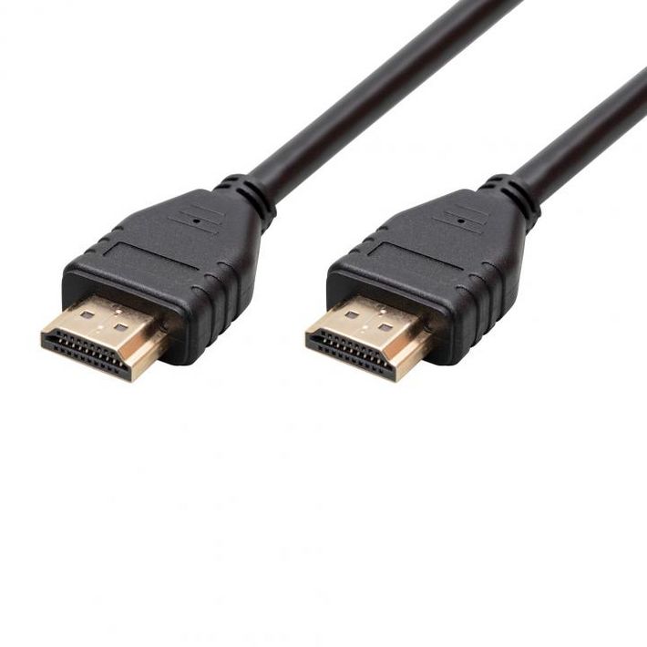 Home HD 4K/1,8 HDMI kábel, V2.0, aranyozott, 4Kx2K felbontás, 18 Gbps, 60fps, 1,8m - Image 2