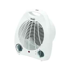 Home FK 1 hordozható elektromos ventilátoros fűtőtest, 1000W/2000W, fehér