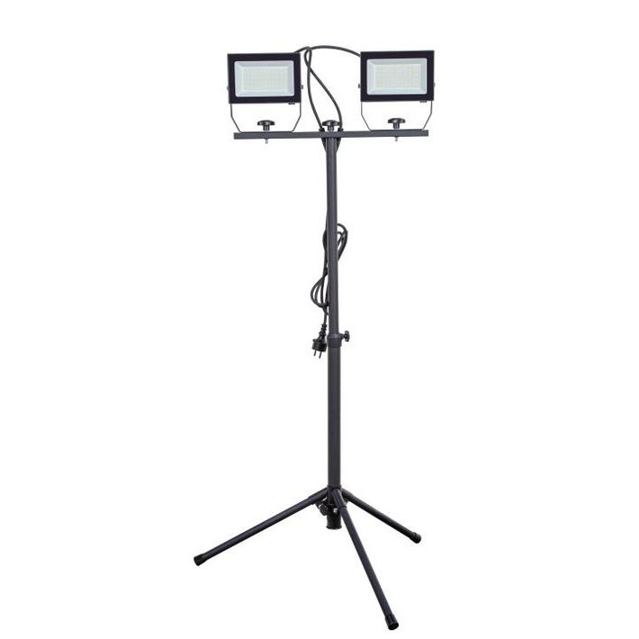 GAO 47016 Ispot állványos dupla LED fényvető, 2X50 W, 2X5000 lumen, kül- és beltéri kivitel