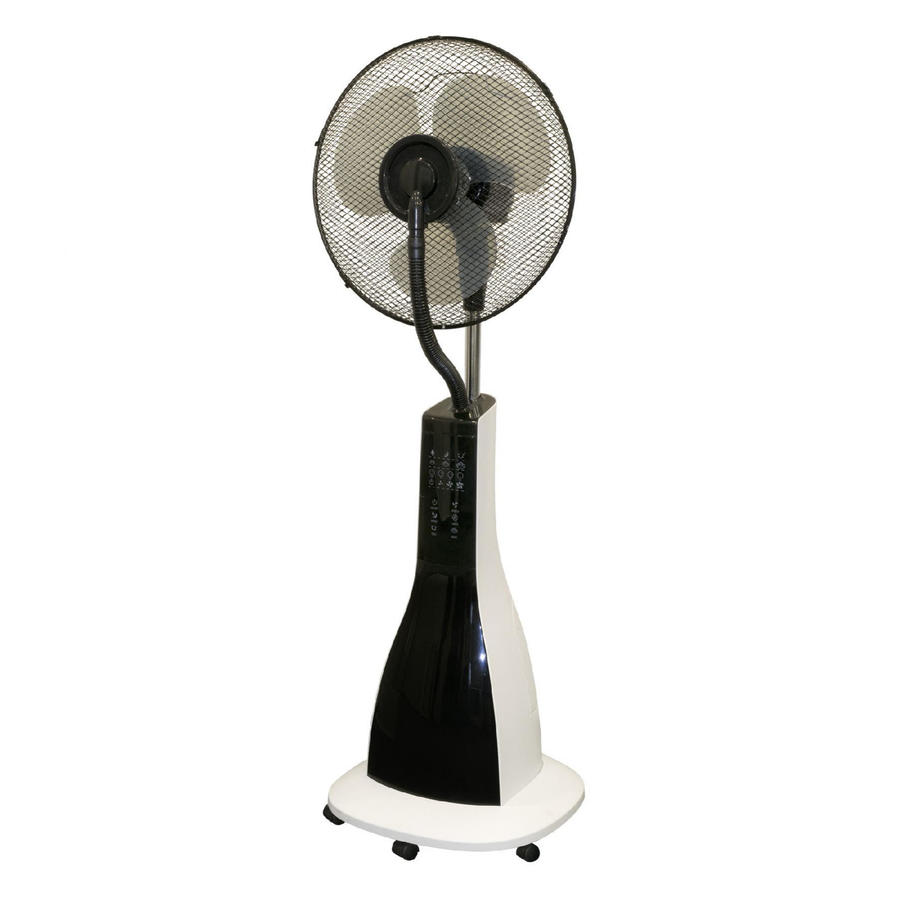 Home SFM 40/WH párásító ventilátor, 90 W, 3 fokozat, 3 literes víztartály, 75°-os oszcillálás, távirányító, fehér - Image 2