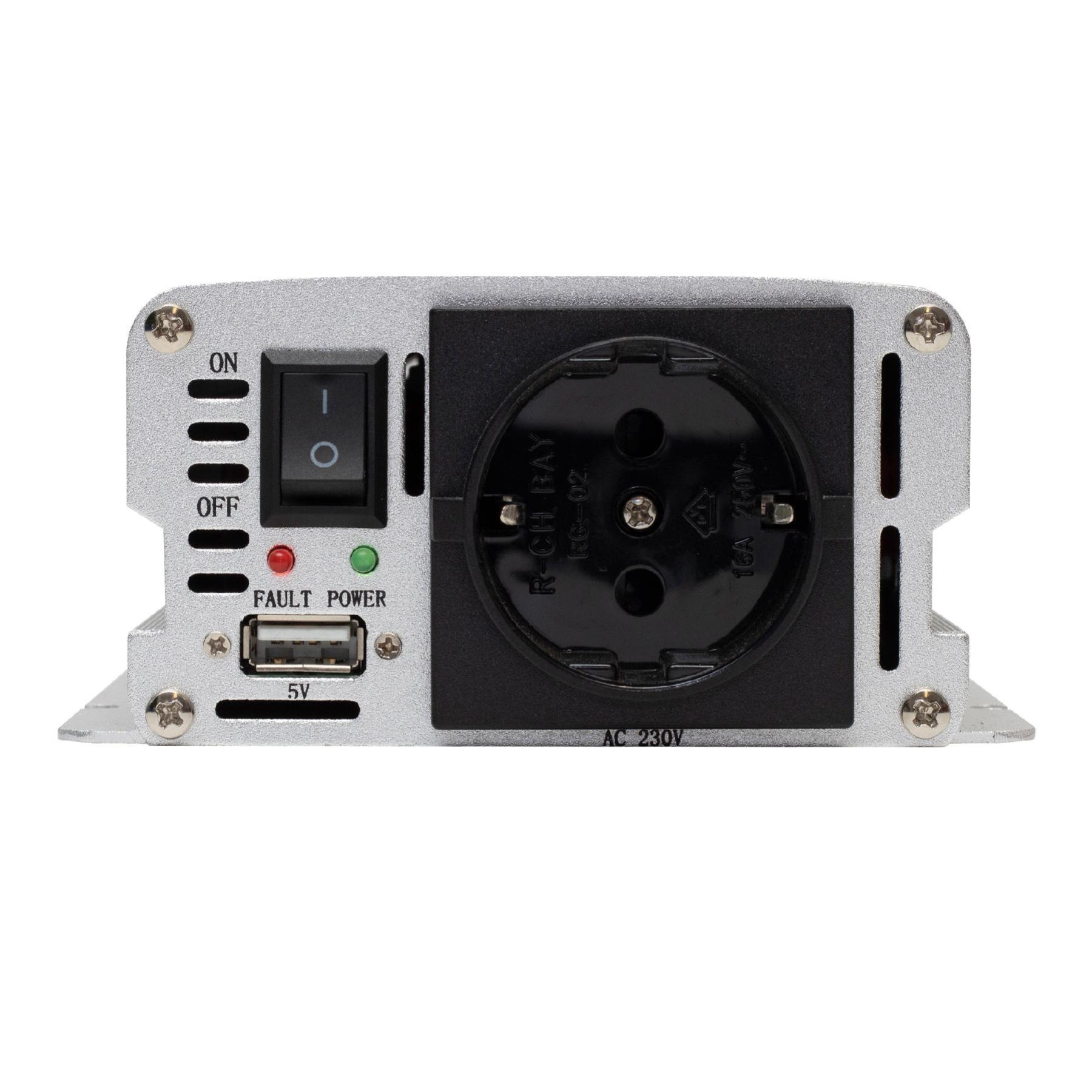 SAL SAI 2000USB feszültségátalakító, 1000 W, inverter, 500 mA USB töltő, gyermekzár - Image 2