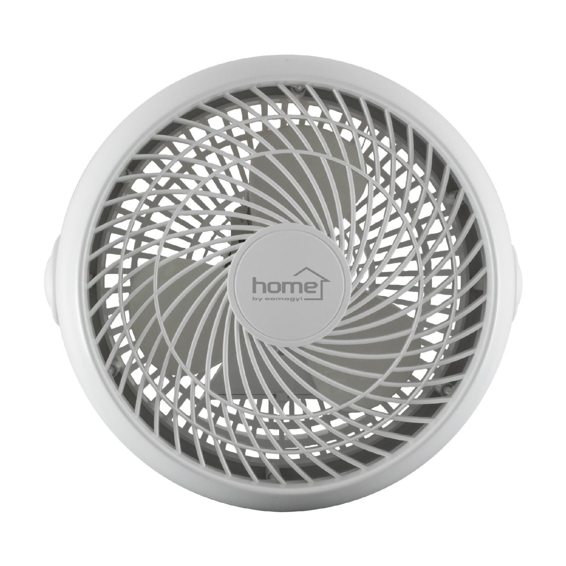 Home TF 23 TURBO asztali/fali ventilátor, 50 W, 3 fokozat, 23 cm-es lapátátmérő, 90°-ban dönthető fej, fehér - Image 3