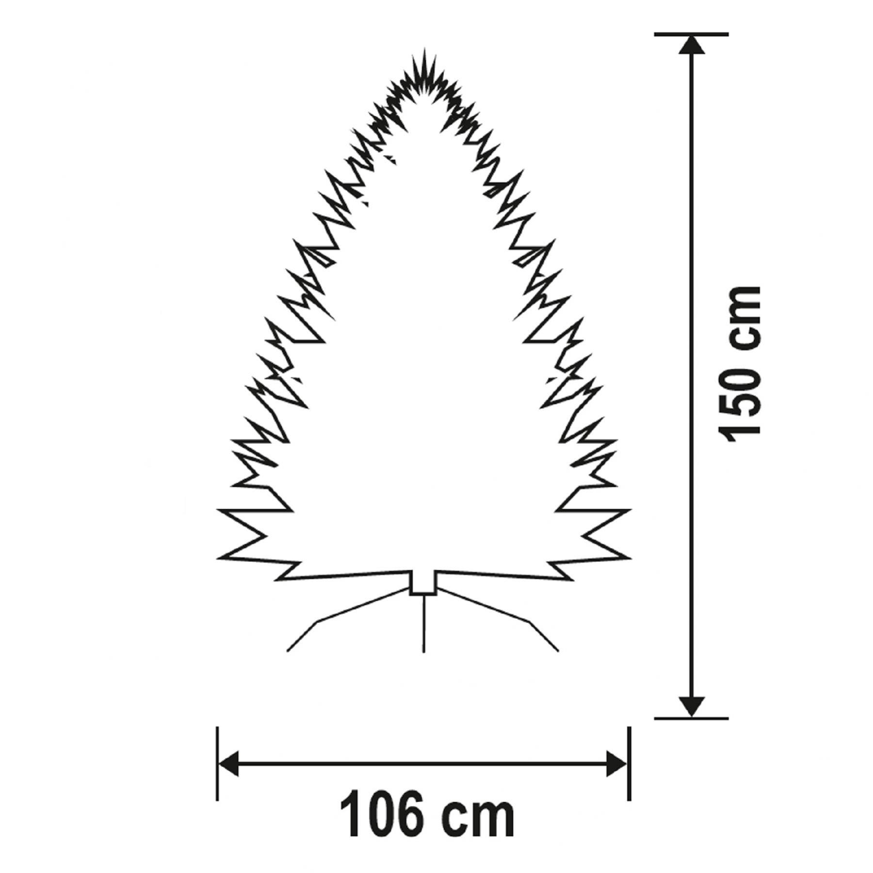 Home KMF 4/150 műfenyő, 150 cm magasság, 106 cm átmérő - Image 3