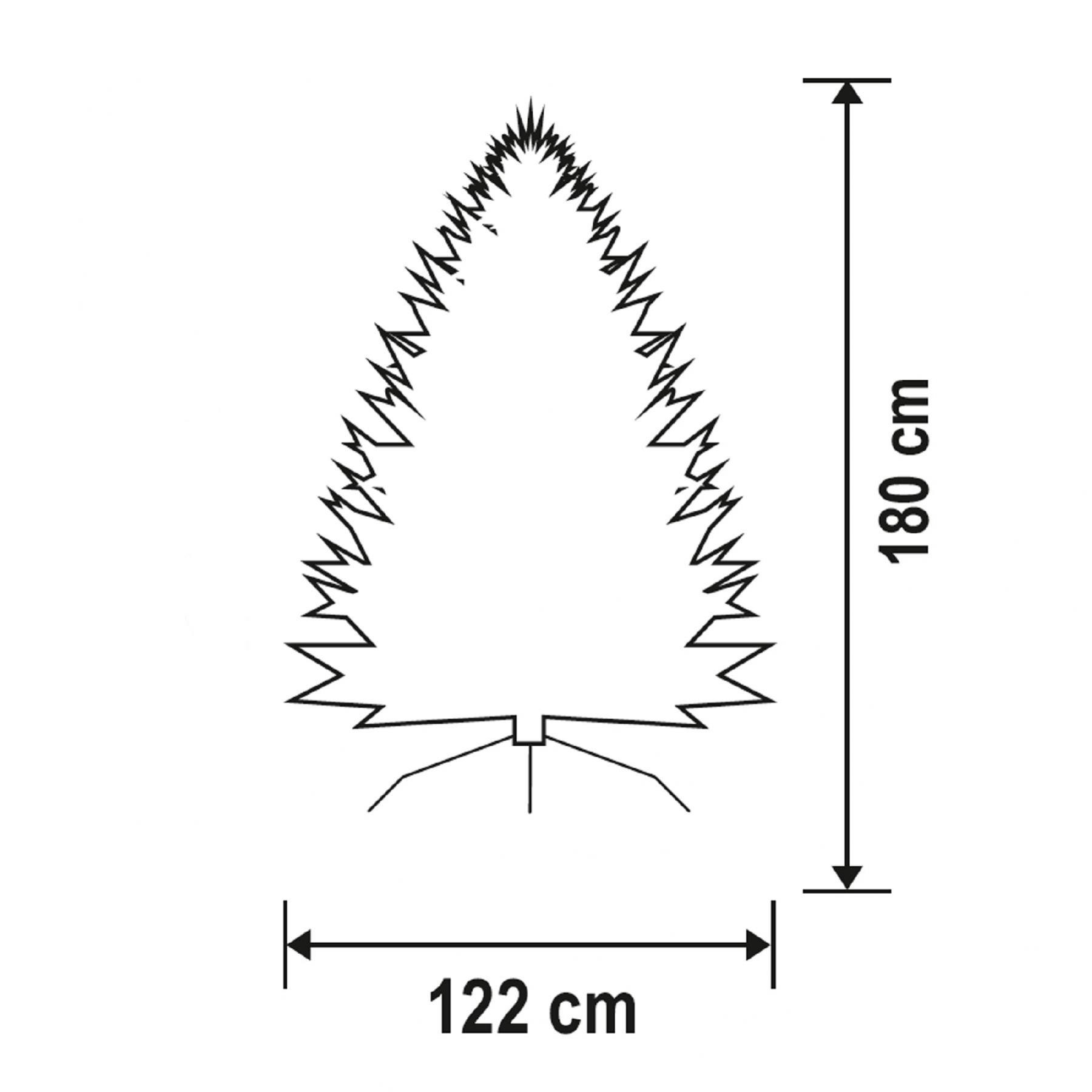 Home KMF 4/180 műfenyő, 180 cm magasság, 122 cm átmérő - Image 3