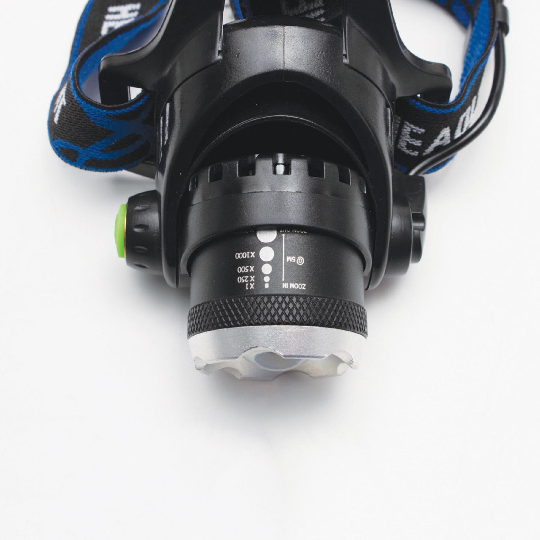 Home HLM 4 LED fejlámpa, fém, 800 lm, 3 funkció, fókuszálható - Image 2