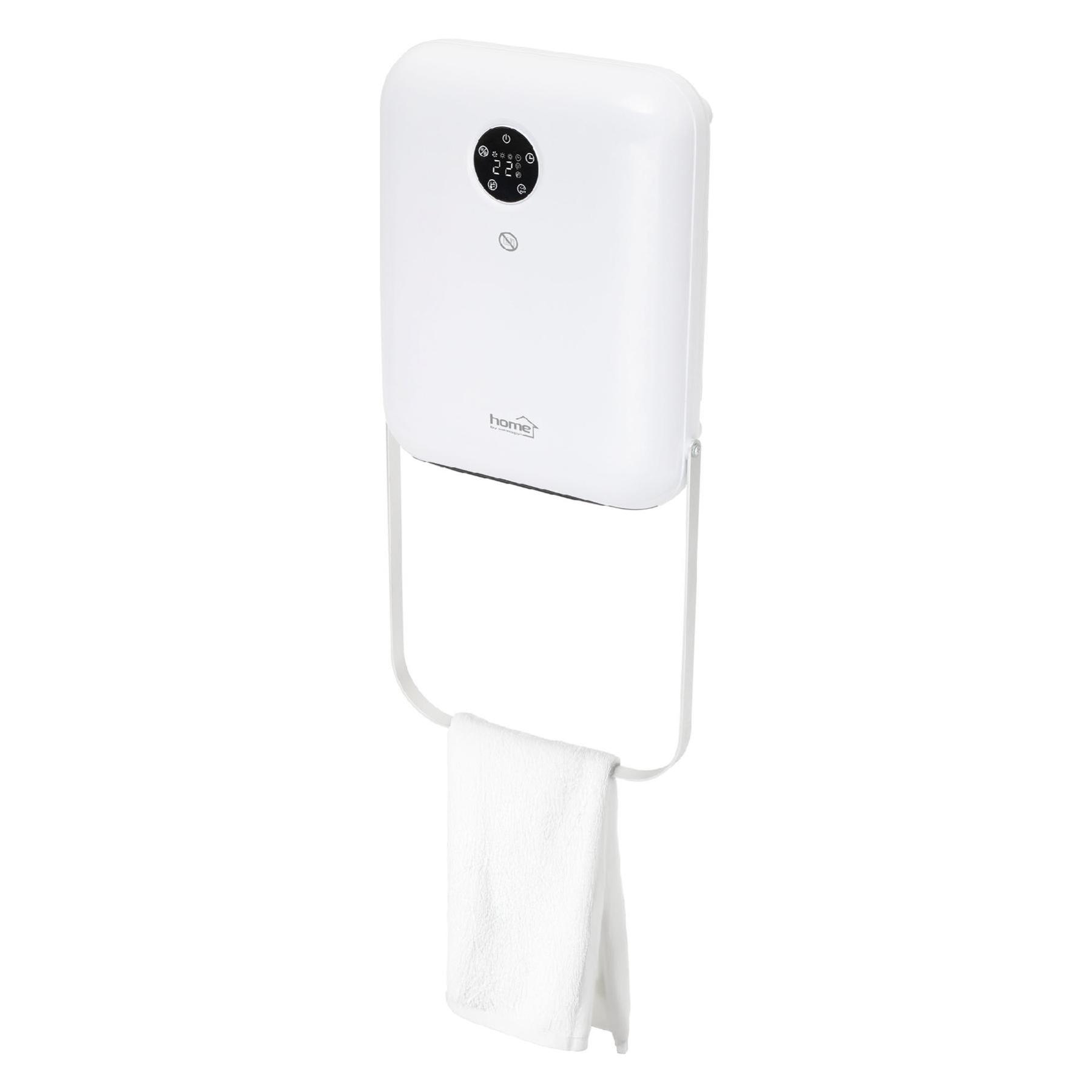 Home FKF26201 fürdőszobai ventilátoros fűtőtest, 2000 W, 2 fokozat, PTC fűtőelem, távirányító, LED kijelző, IPX2 - Image 3