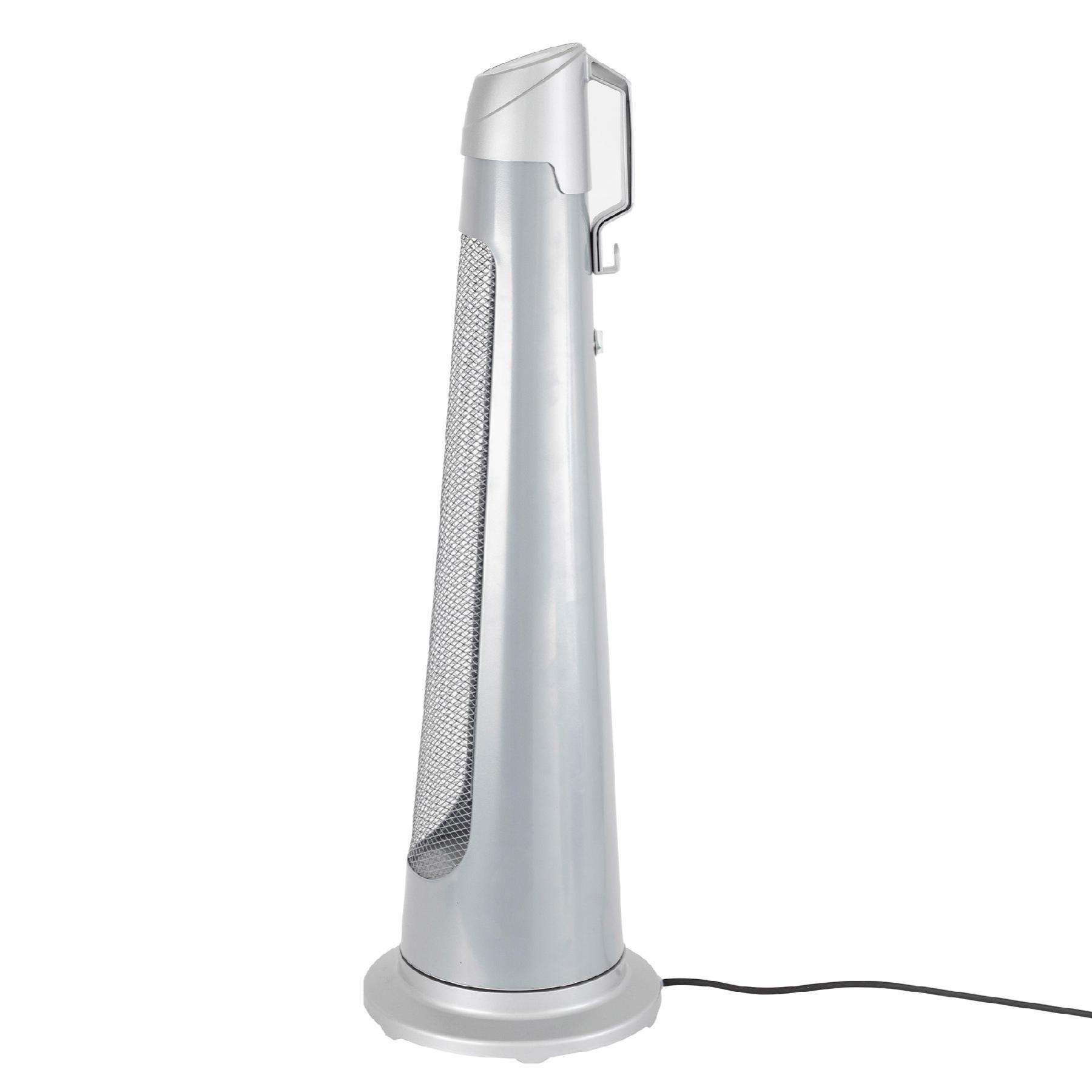 Home FK 252 álló elektromos karbon és halogén kombinált fűtőtest, 1200W/1200W, IPX4 védelem, távirányító, ezüst - Image 3