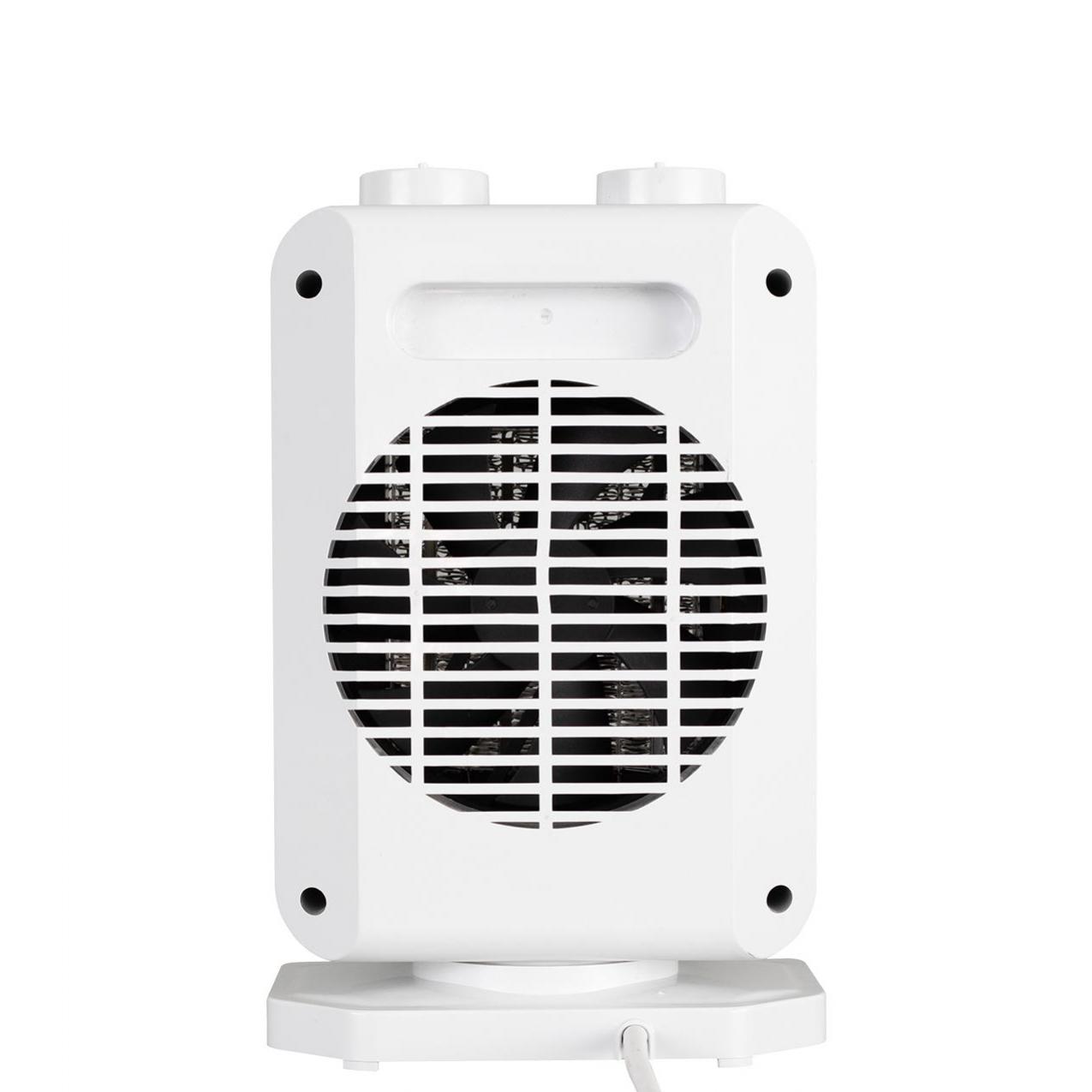 Home FK 51 álló elektromos kerámia fűtőtest, 1000W/1500W, oszcillálás, mechanikus termosztát, fehér - Image 3