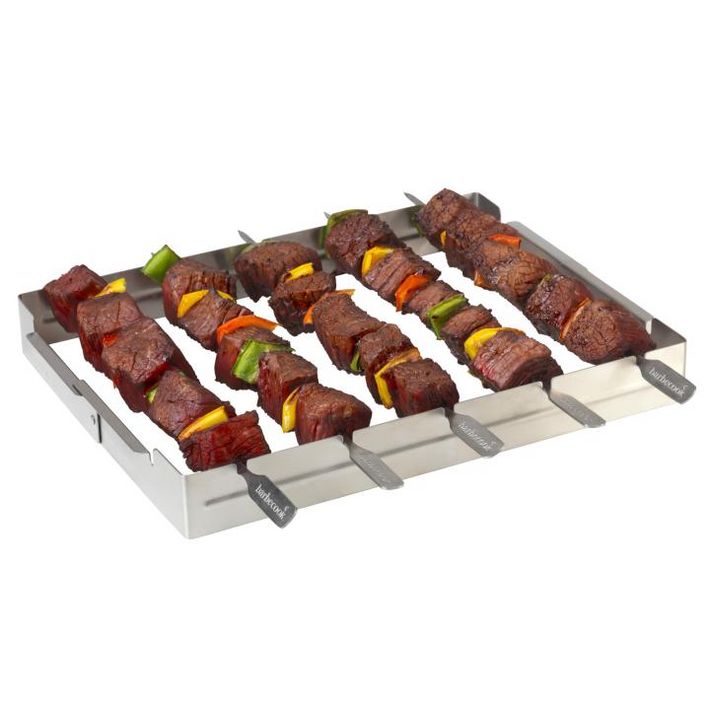 Barbecook BC-ACC-7017 sütőnyárs tartó, rozsdamentes acél, 5 férőhelyes - Image 2