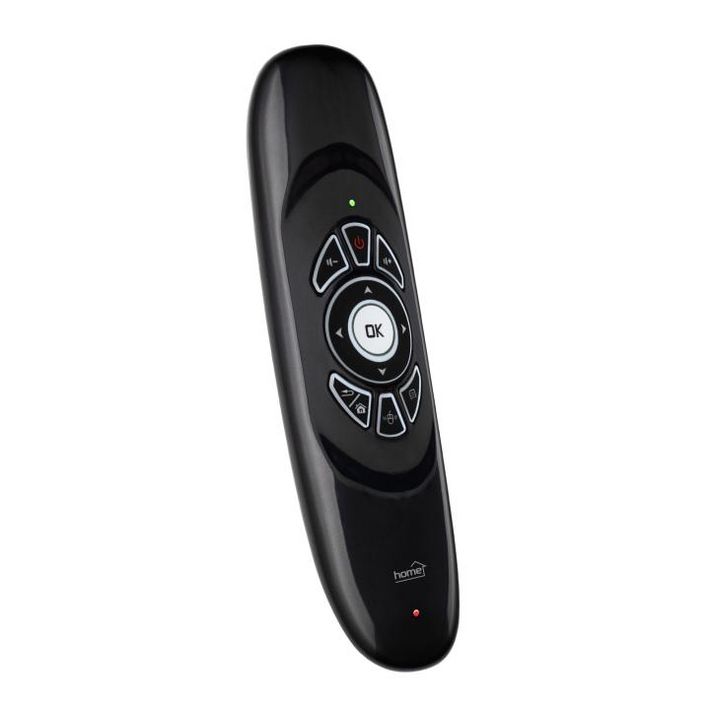 Home URCAIR2 SMART távirányító, 2in1, egér, billentyűzet, tölthető, légegér, air mouse, világító billentyűzet - Image 2