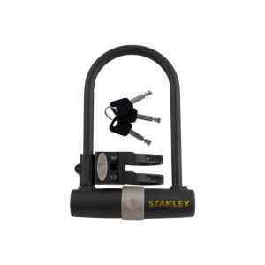 STANLEY S755-201 kerékpár zár, U-alakú, 3 kulcsos, 247 mm hosszúság