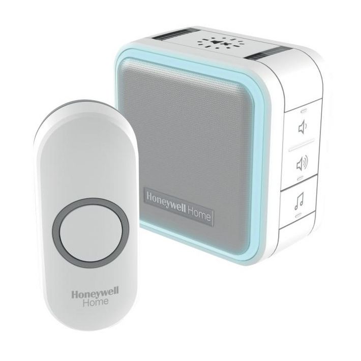 Honeywell Home DC515N vezeték nélküli csengő, 150m hatótáv, 9 dallam, időzíthető némítás, LED fényjelzés, többcsatornás, 230V-os tápellátás - Image 2